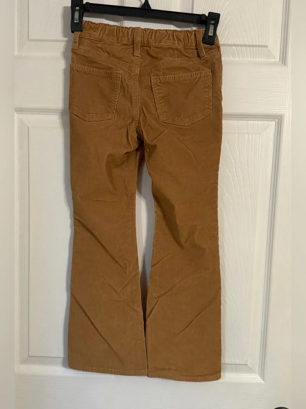 Old Navy Girls Corduroy High Rise Flare Size 8 Graham Color Adjustable Waist